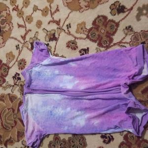 Little sleepies water color shortie